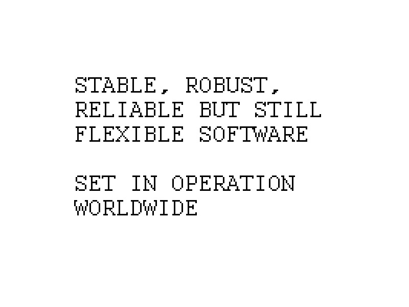 Text Set In Operation Worldwide
